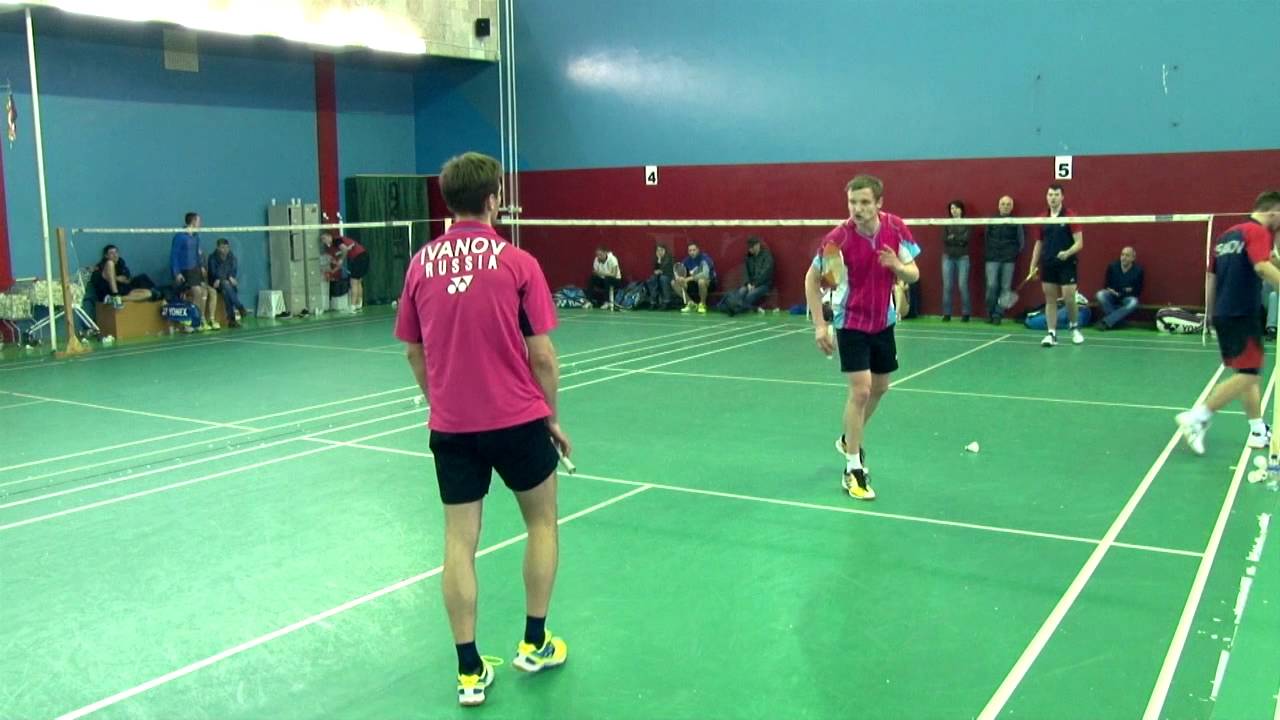 10й турнир по бадминтону RSL OPEN, 1/2 финала MD Elite: А.Николаенко/А.Иванов - А.Зинченко/К.Абрамов