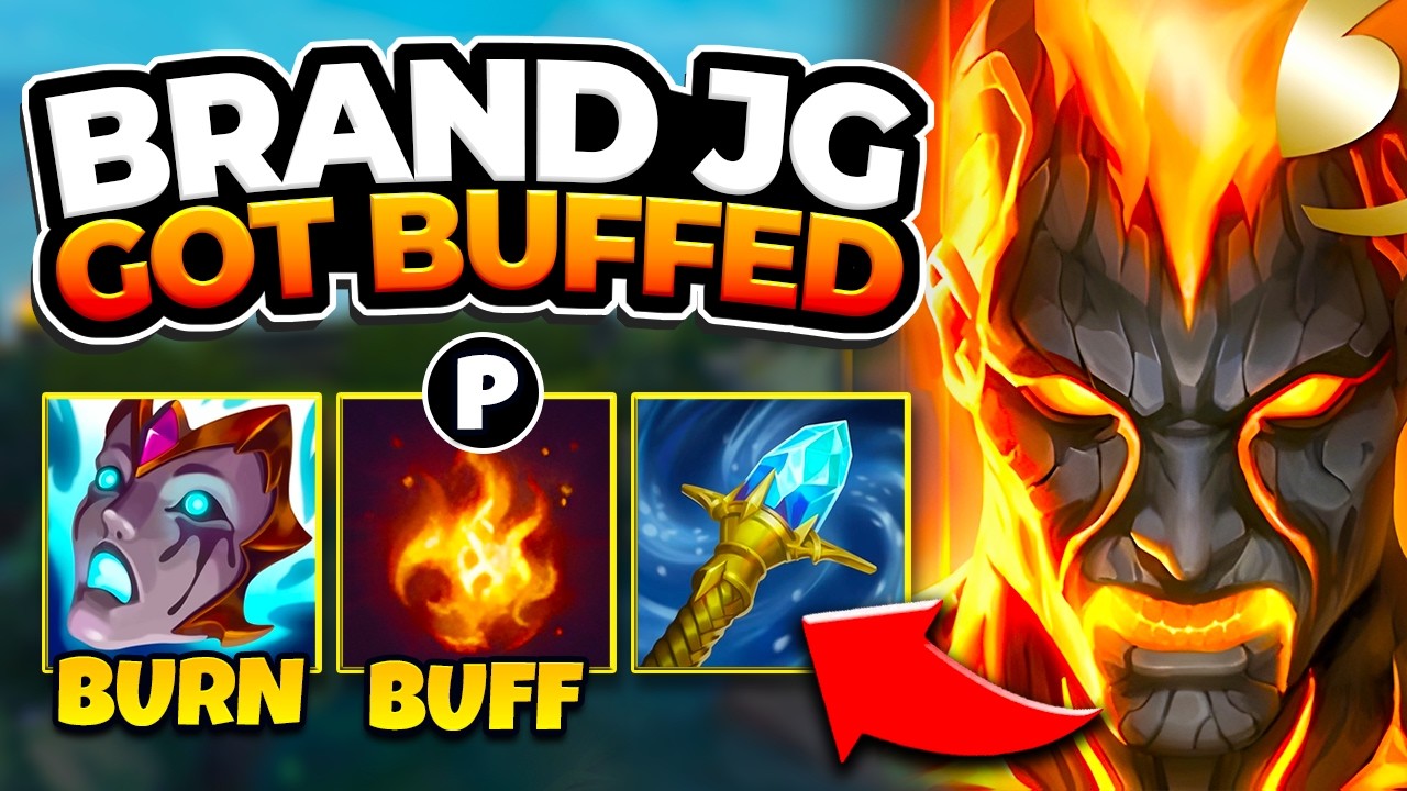 RIOT JUST BROKE BRAND JUNGLE WITH THIS BUFF! (PASSIVE BURN MELTS CAMPS)