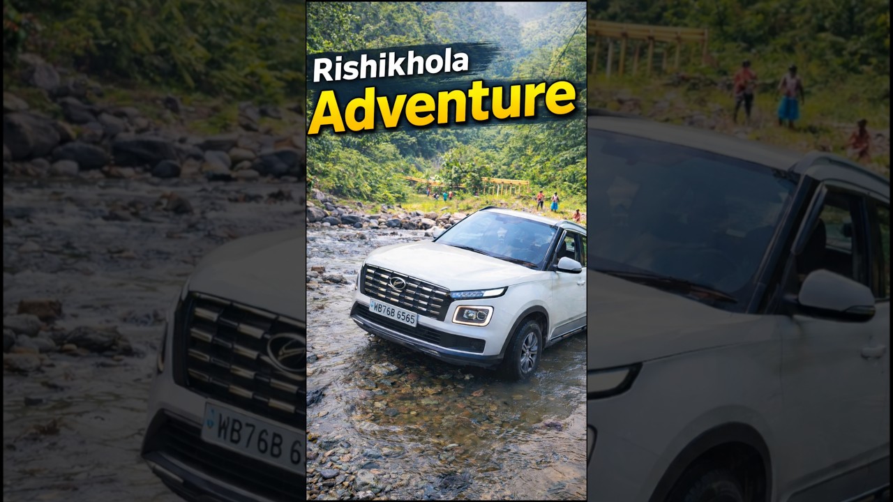 Rishikhola Adventure 🌊 Hidden River Paradise Near Darjeeling #Shorts