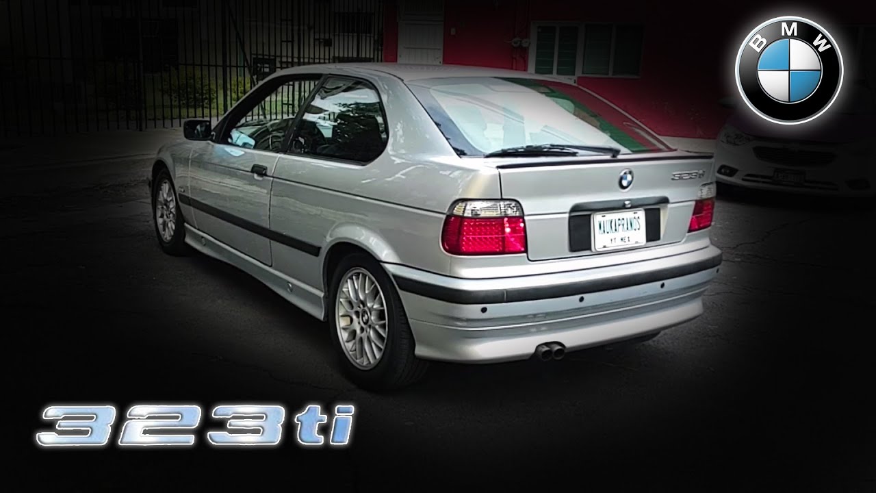 El BMW E36 Compact era un subcompacto 6 cilindros con tracción trasera.