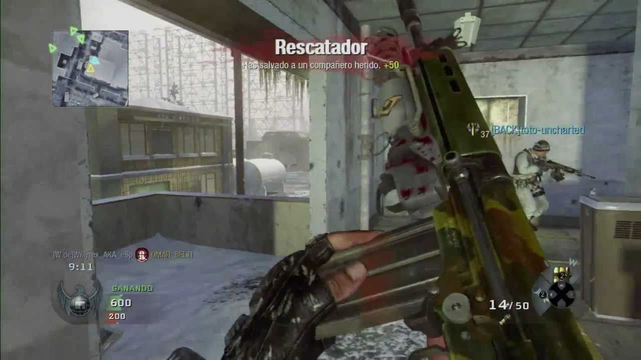 Clase Aleatoria | FAL Duelo por Equipos en Grid: COD Black Ops [HD] Comentado por Willyrex