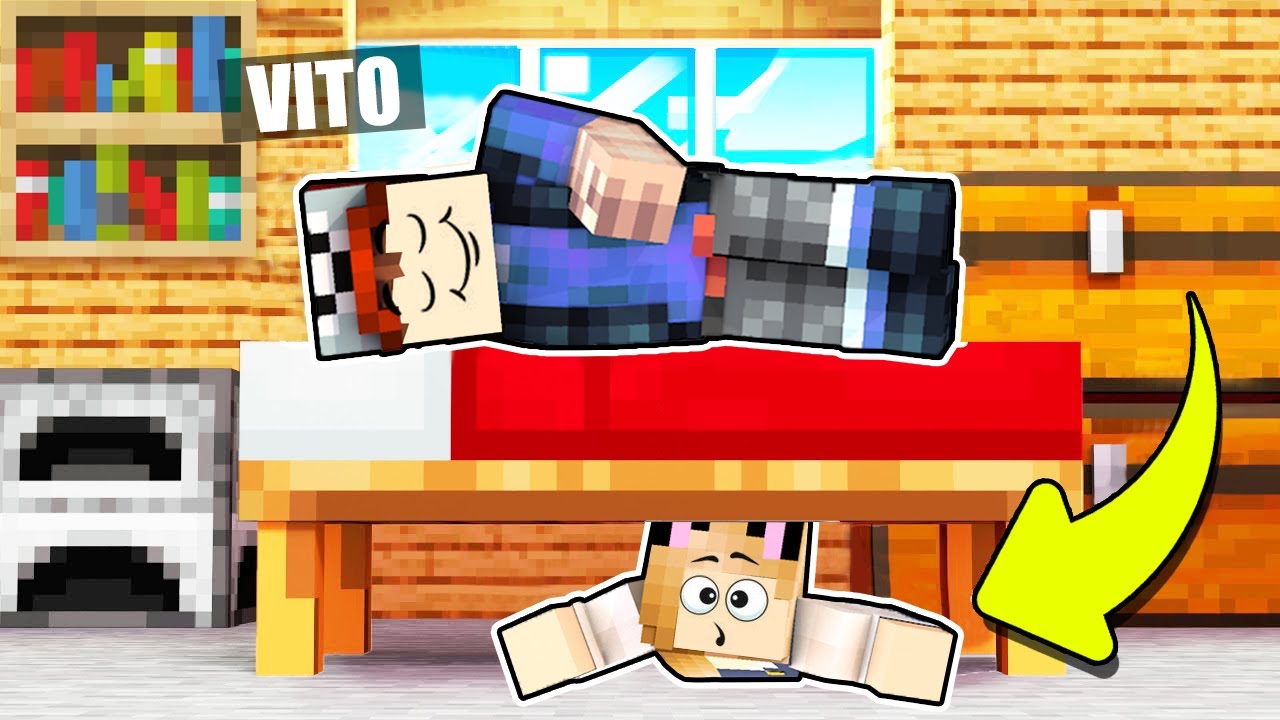 SEKRETY VITO W SIMSCRAFT...👀 (Minecraft Roleplay)| Vito i Bella
