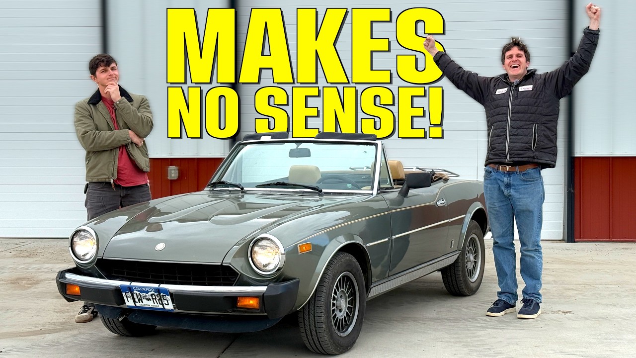 This Fiat 124 Is The Worst Car We Own...And Our Favorite To Drive!