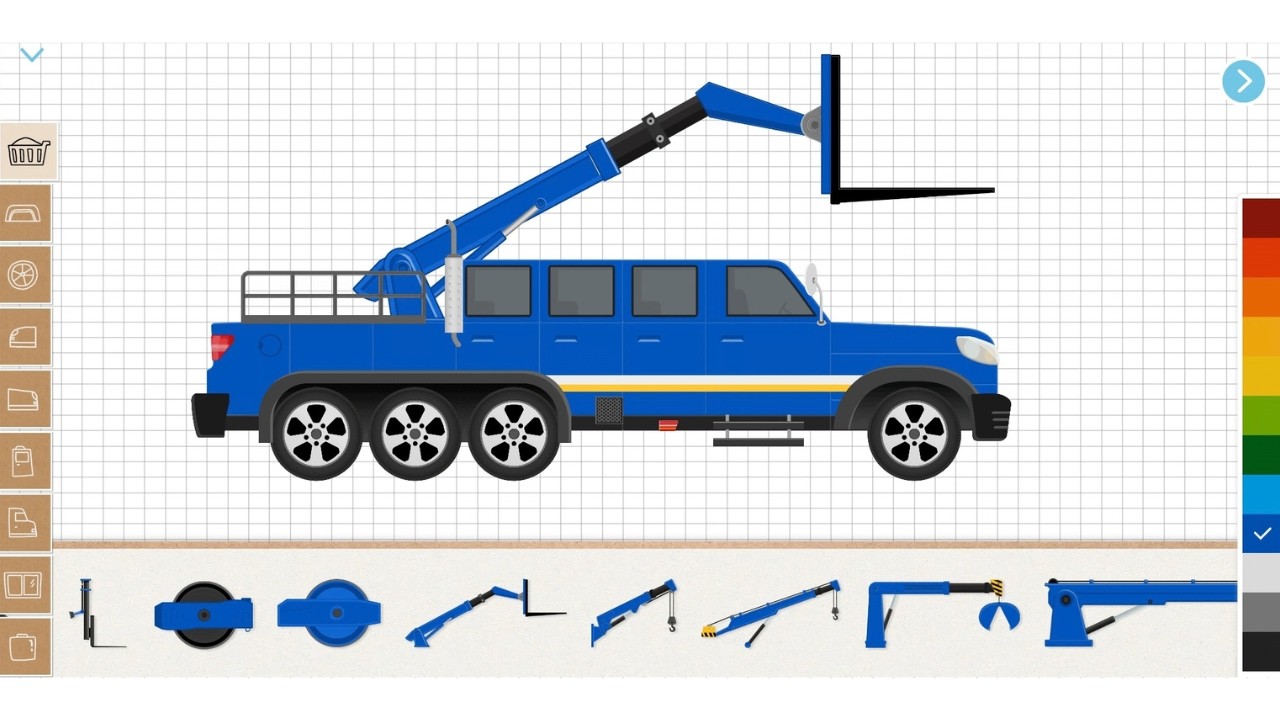 Labo Construction Truck | Ultimate Forklift Pickup Truck