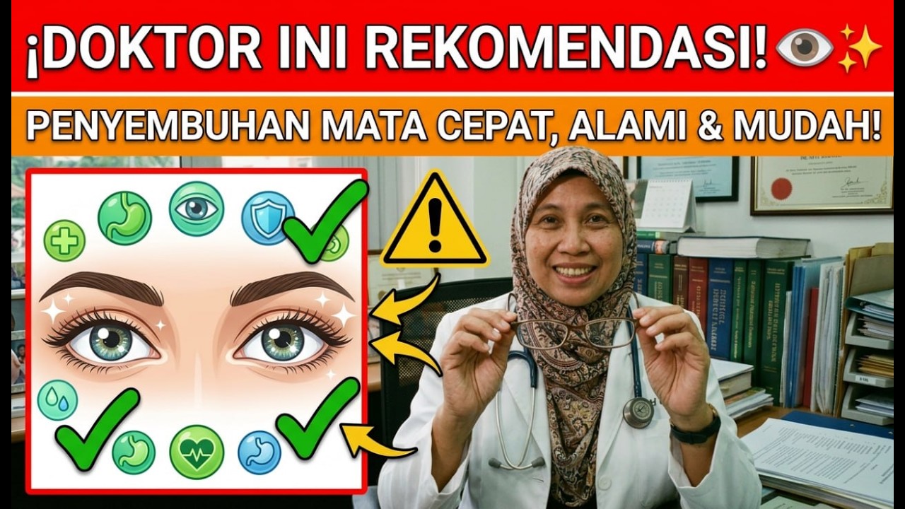 Pulihkan Penglihatan Kabur Dalam Masa 8 Minggu Tanpa Pembedahan!