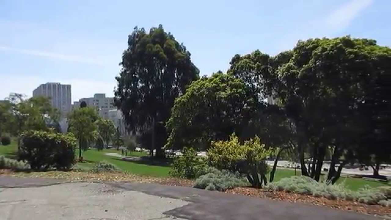 Jefferson Square Park Western Addition San Francisco California