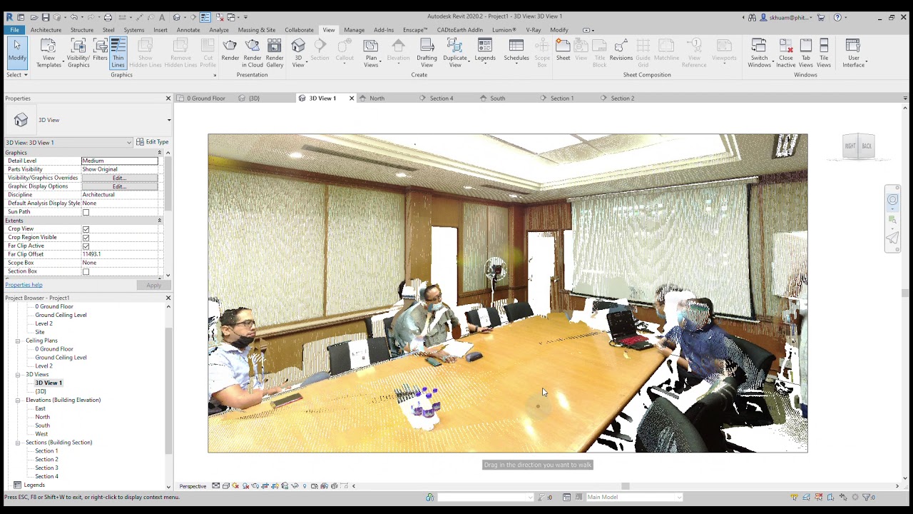 Autodesk Revit 2020 2   Project1   3D View  3D View 1 2021 01 25 13 44 21