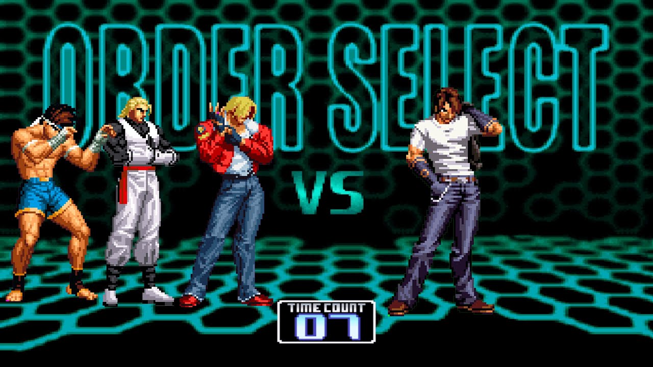 Kyo vs Fatal Fury Team | King of Fighters 2002 Ultra Plus Battle