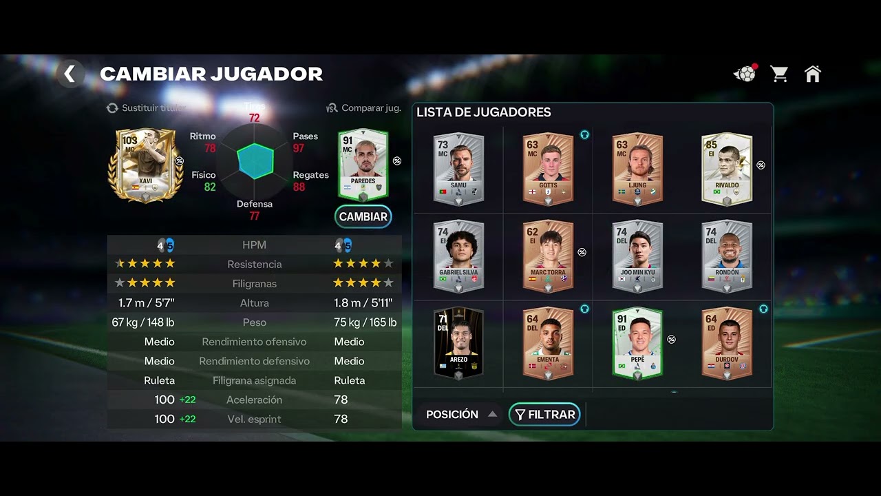 Jugando fifa