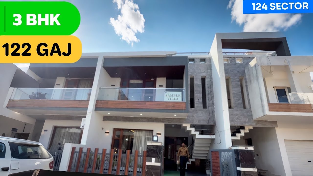 4BHK Luxury Kothi | 122 Gaj | Sector 124 Mohali || Call Now 📞 9888114991