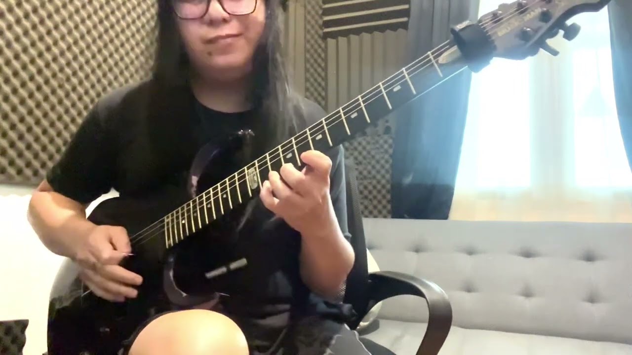 TRIAL OF TEARS - DREAM THEATER GUITAR SOLO COVER BY KARISK (ONE TAKE RECORDED)