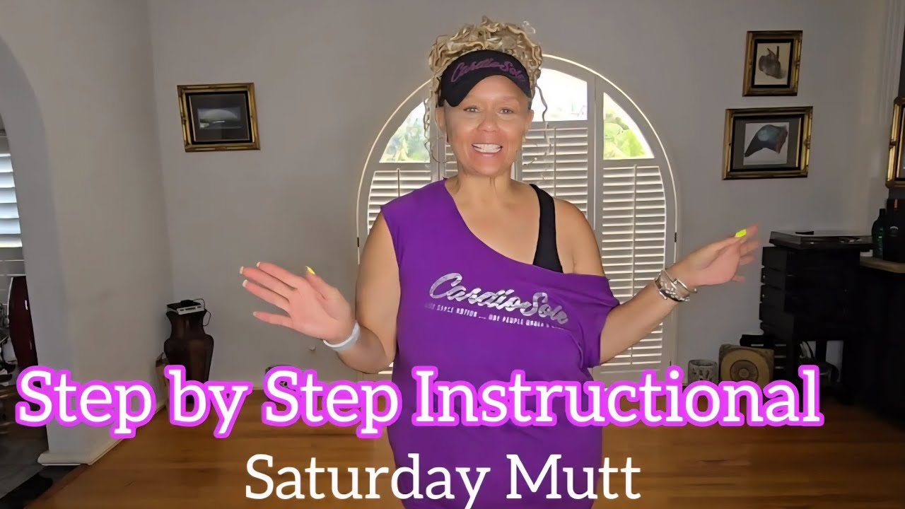 Saturday Mutt Line Dance Instructional/ Tutorial 