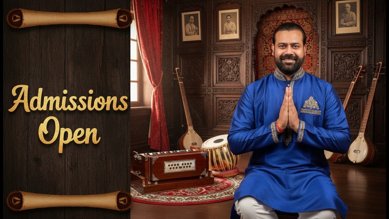 Admissions Open for Online Live Riyaz Sessions | November 2025 | Siddhant Pruthi