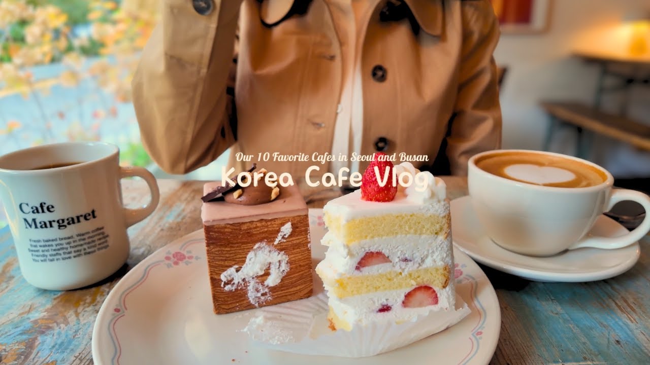 Korea Autumn Cafe Tour • 10 Best Coffee Shops & Desserts