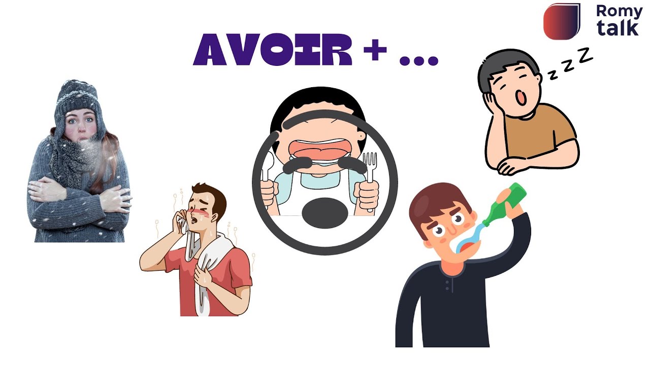 13 Expressões com o verbo AVOIR em francês