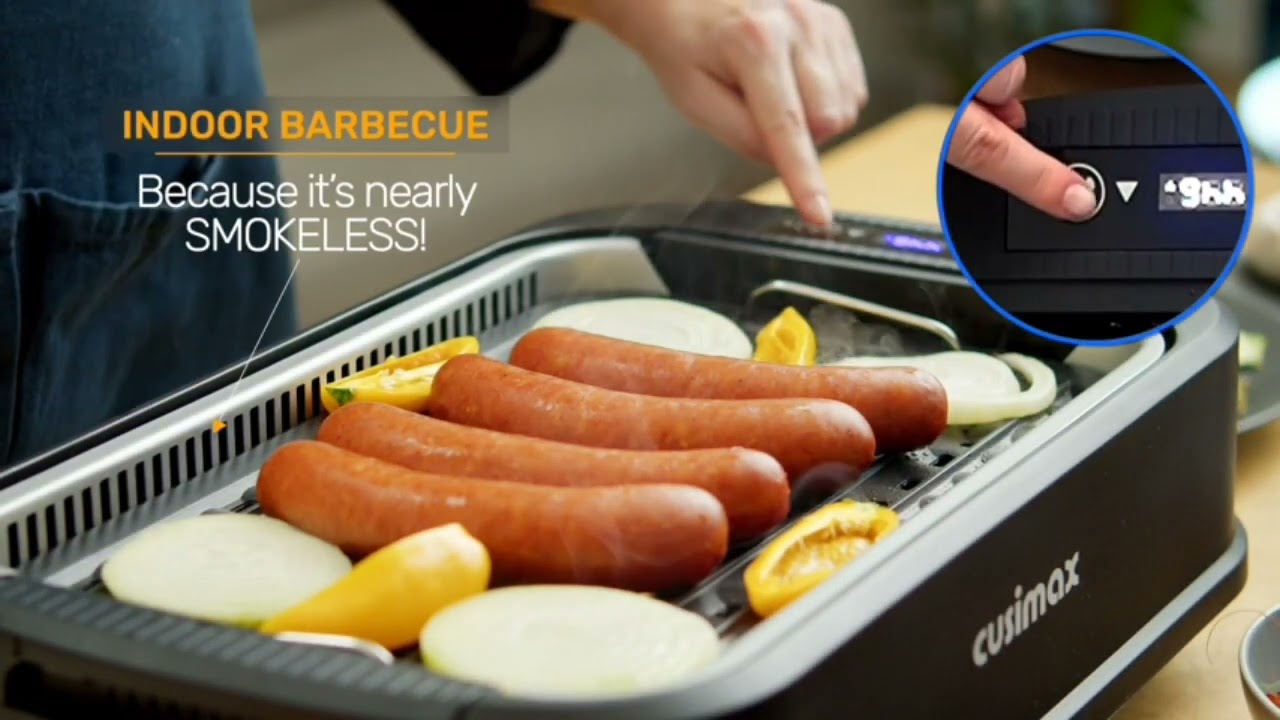 Cusmi Electric Smokeless Grill  Fantastic 😍 All wold good Gadjets..