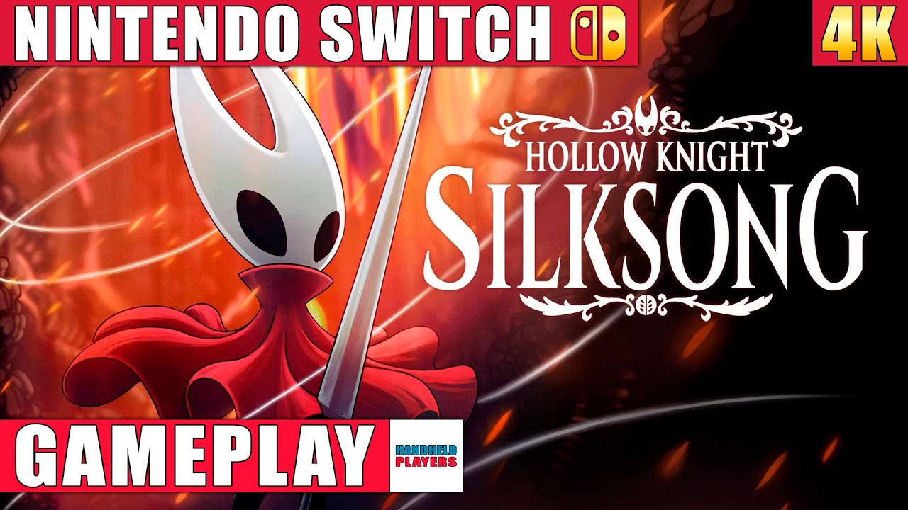 Hollow Knight: Silksong Nintendo Switch 1 Gameplay in 4K