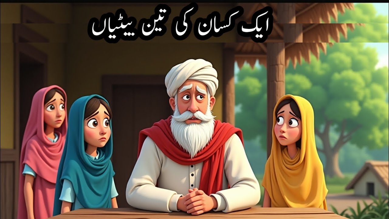 ek kisan ki teen betian | moral stories | urdu stories | hindi stories | fun tv
