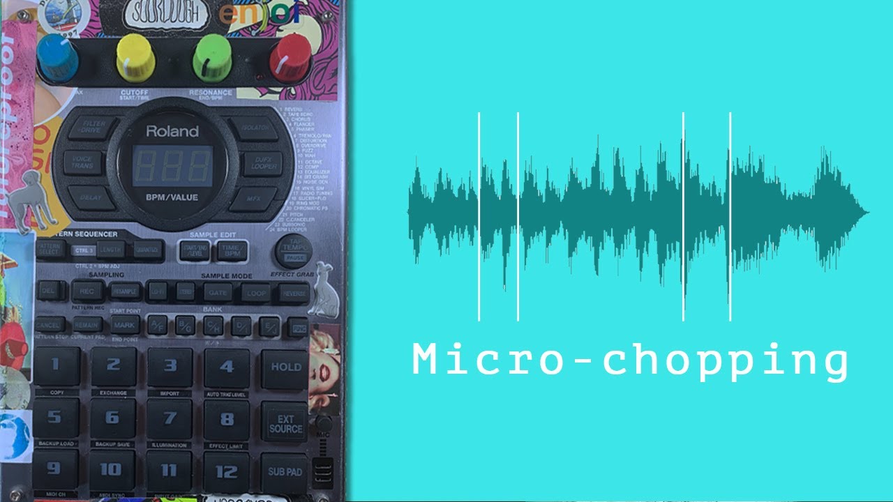 How to make beats by micro-chopping records