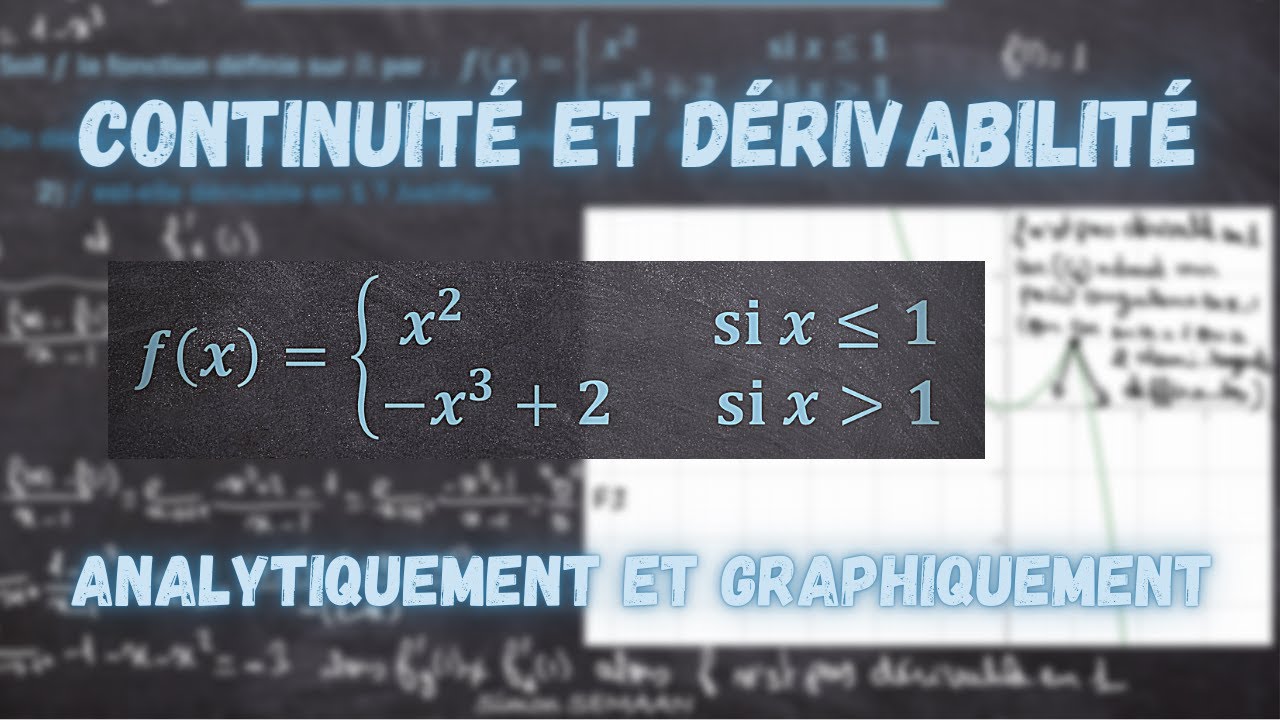 Continuité et dérivabilité d'une fonction en un point- Limite d'une fonction - Exercice corrigé