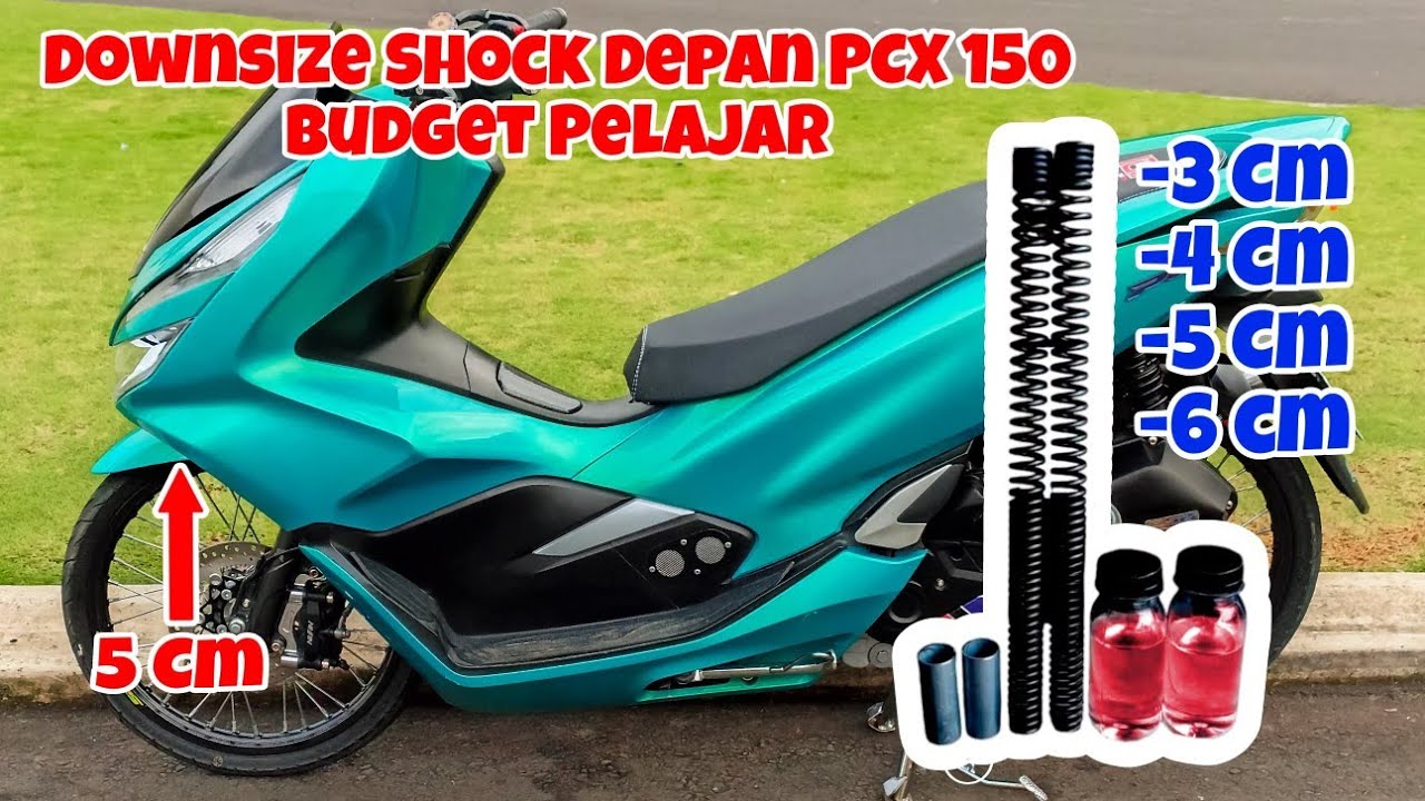 Downsize shock depan PCX150