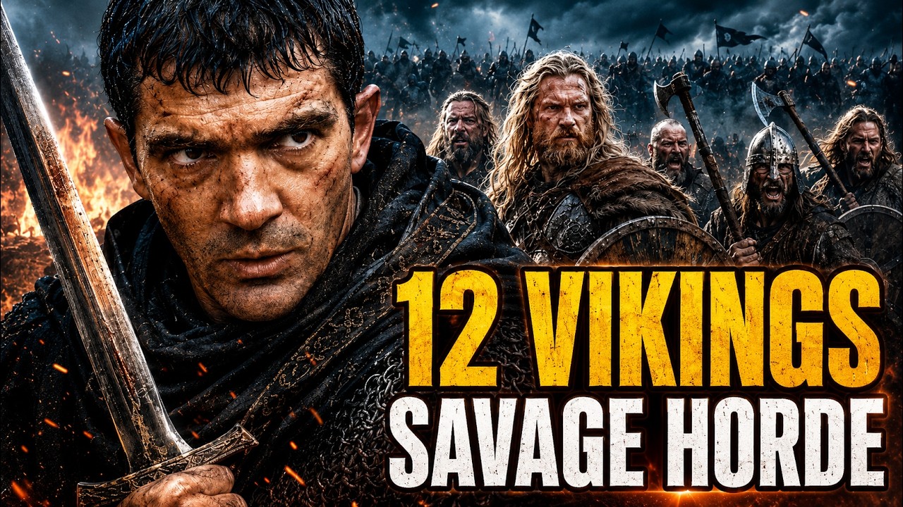 Antonio Banderas: 12 Vikings Against a Savage Horde | Full Action Adventure Movie