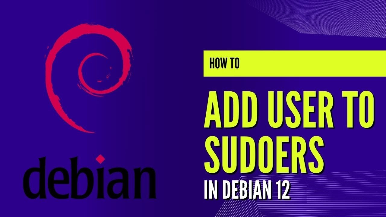Как добавить пользователя в Sudoers в Debian 12