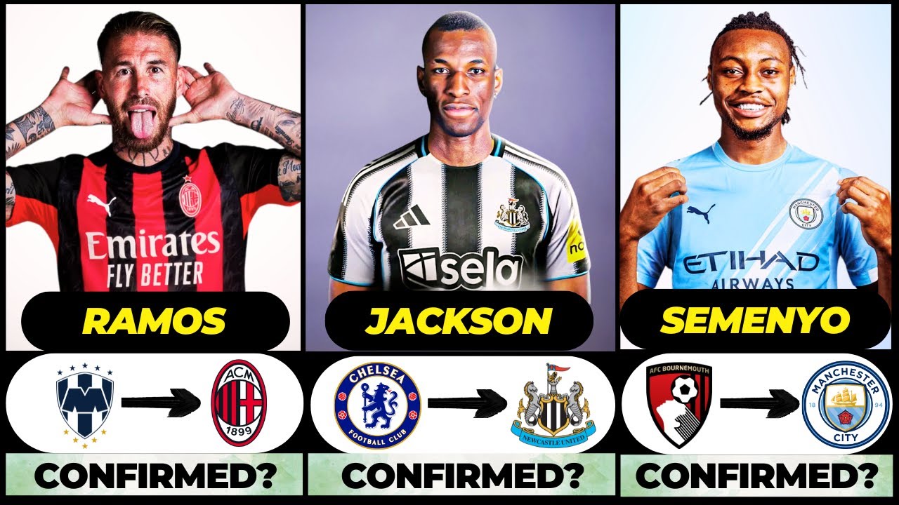 🚨 NEW CONFIRMED TRANSFERS & RUMOURS! 🚨🔥 ft. Jackson, Ramos, Semenyo... etc