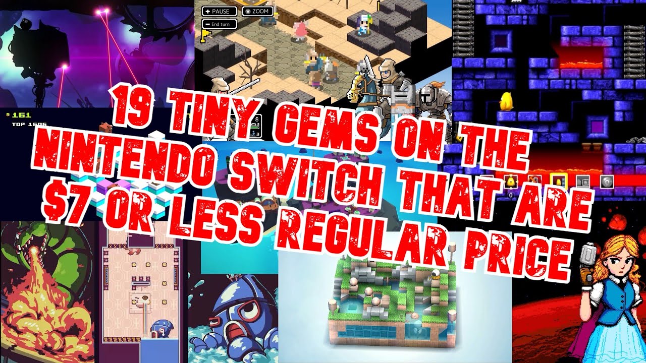 19 Tiny Gem Games Priced at $7 or less | Nintendo Switch