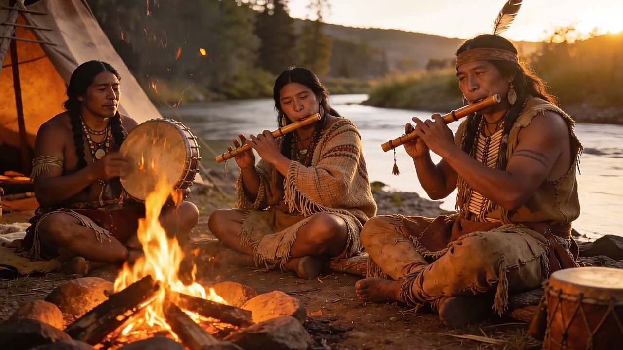 Ancient Native American Flute Music & Deep Relaxation | CLEAN ALL NEGATIVE ENERGIES