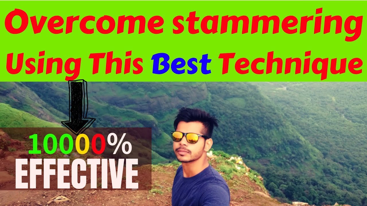 Cure stammering using this best technique (Thinking) | Accept it + Face it + Challenge it today