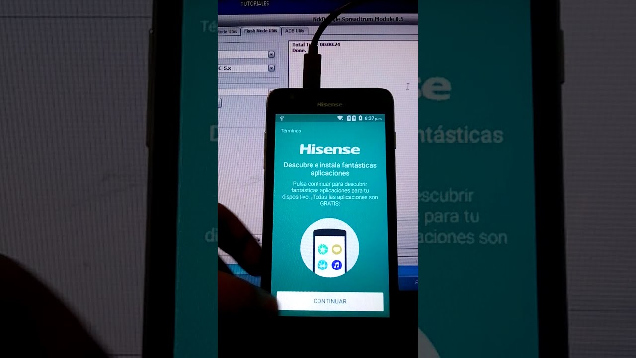 ELIMINAR CUENTA GOOGLE HISENSE U962 (NCK BOX)