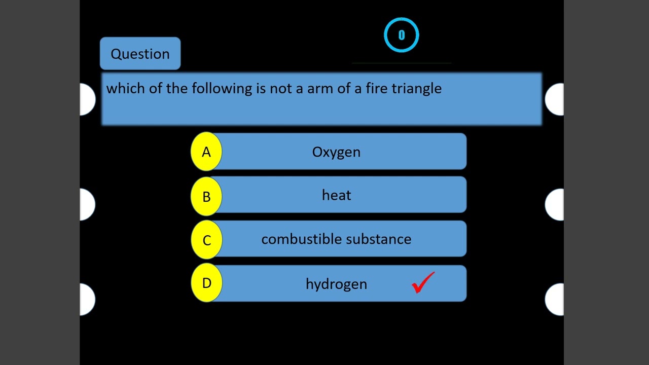 quizzjunction - Fire safety and first aid 40 mcq quiz