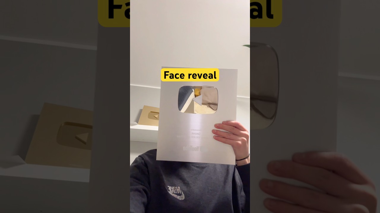 Face reveal&hellip;