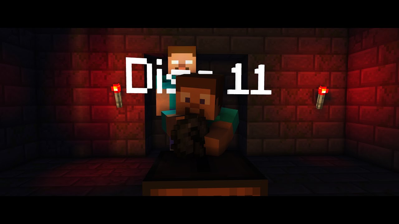 Minecraft Disc 11 Animation #fyp #minecraft #animation #horror #herobrine