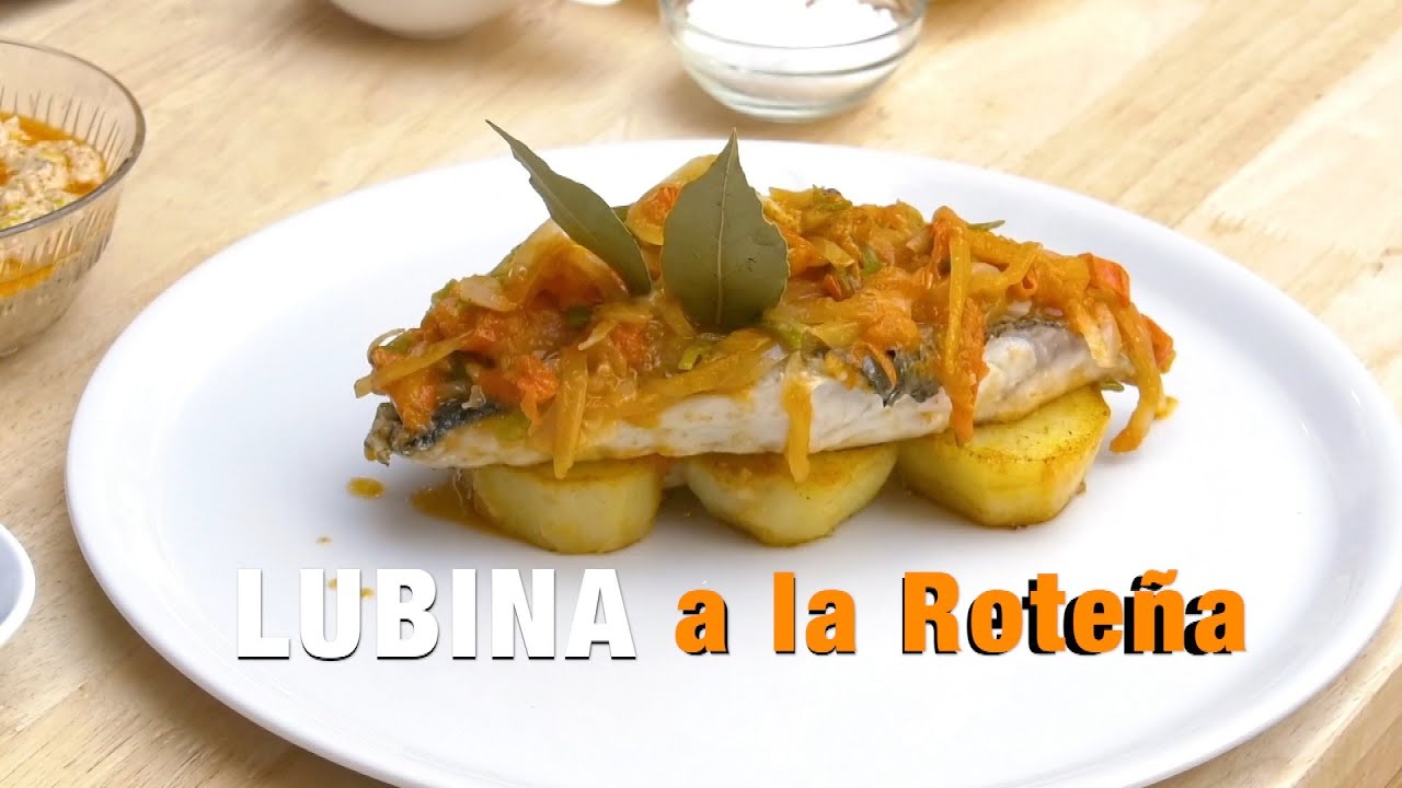 LUBINA A LA ROTEÑA - Chef Esaul Martín