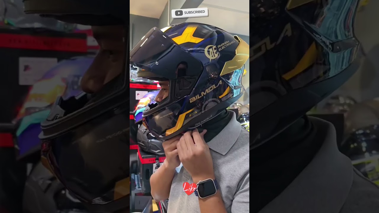 Helm BILMOLA X Gundam RX-0 #automobile #smarthelmet #smartphone #shortsviral #shortvideo #shorts