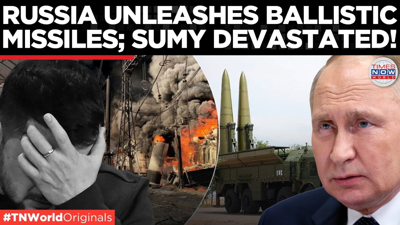 RUSSIA'S BALLISTIC BLITZ: 142 Drones, Iskander and Zircon Missiles Target Kyiv | Times Now World
