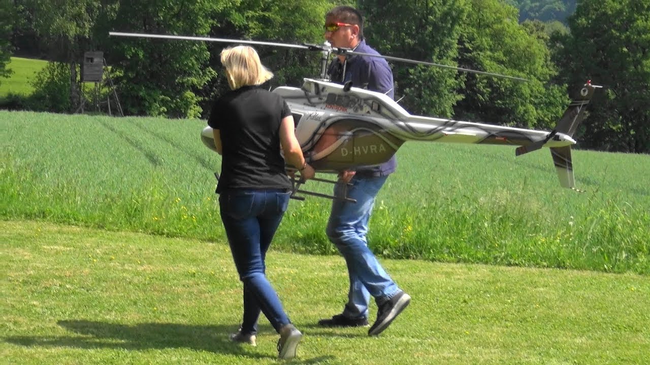 Giant Scale Helicopter RC Model Bell 206B JetRanger III
