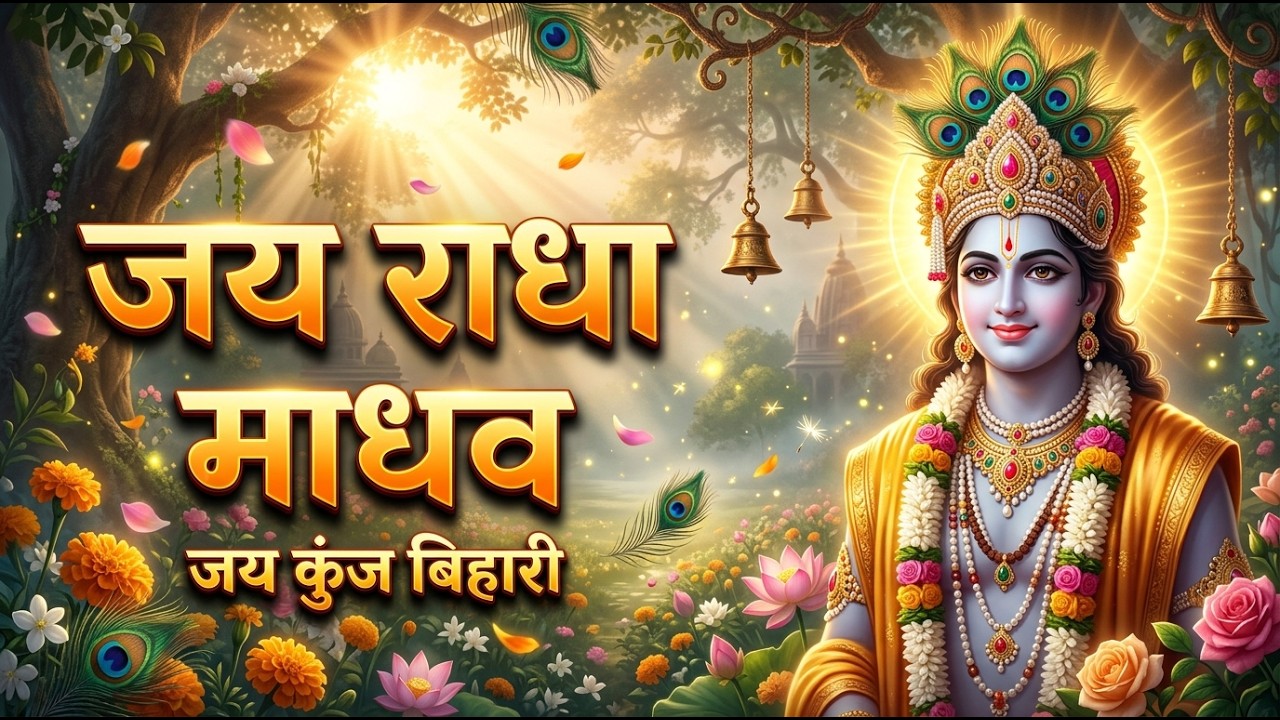 जय राधा माधव जय कुंज बिहारी | Jay Radha Madhav | Radha Krishna Bhajan | Lofi Devotional Song