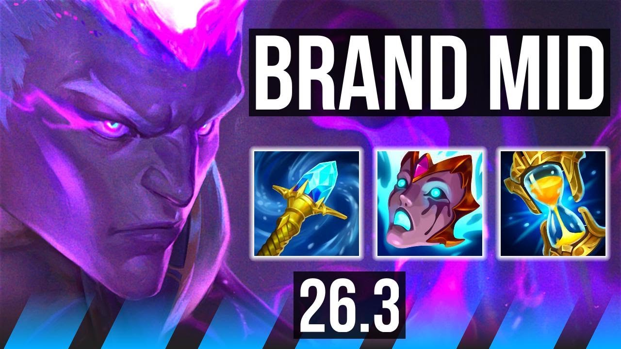 BRAND vs SYNDRA (MID) | KR Diamond | 26.3