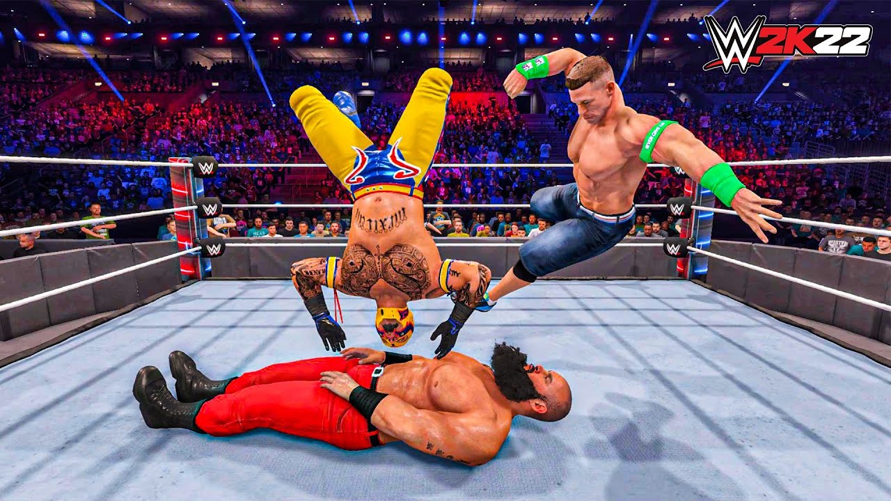 50 Double Finishers Combo! - WWE 2K22