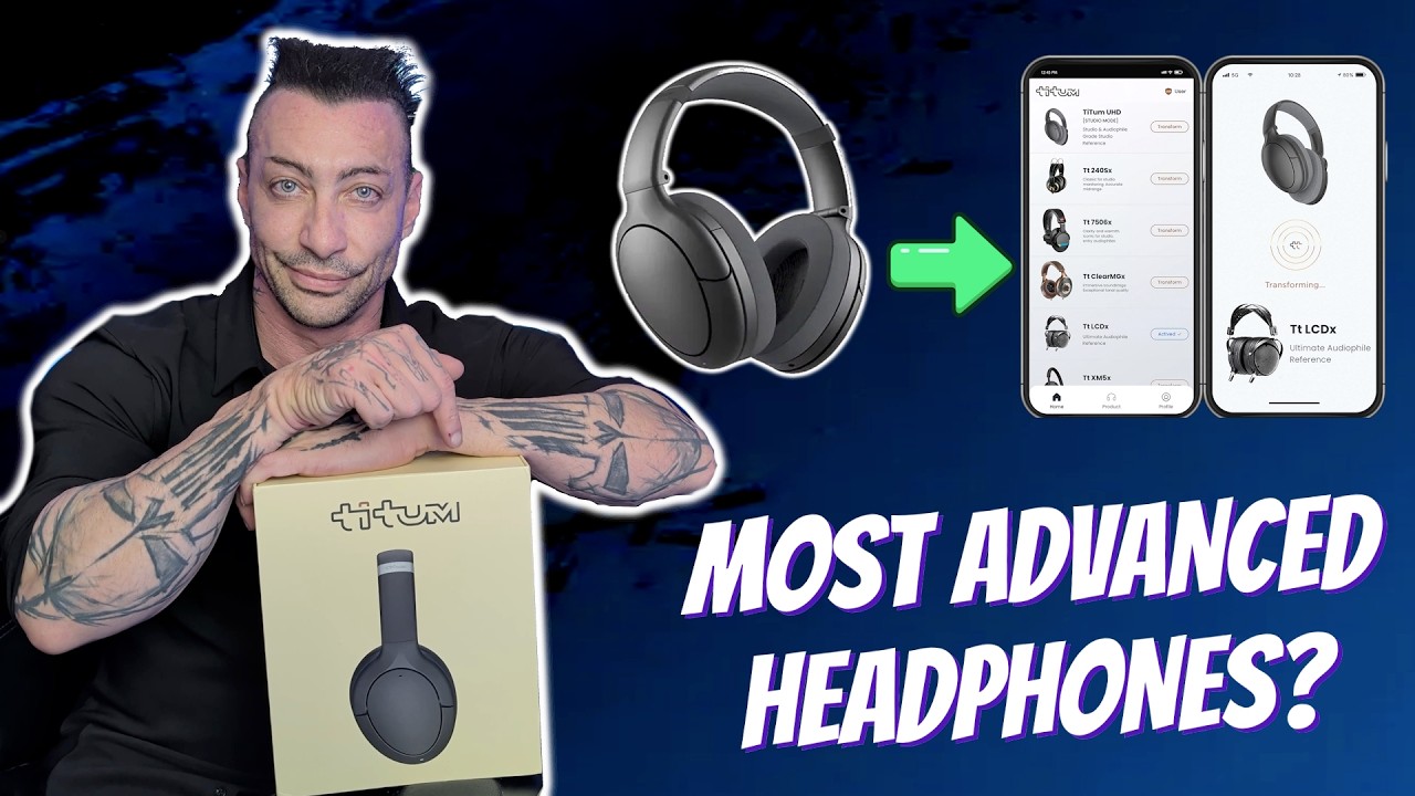 The Headphones Modeling.. Headphones!! 😱 [No Computer Needed!] Titum UHD