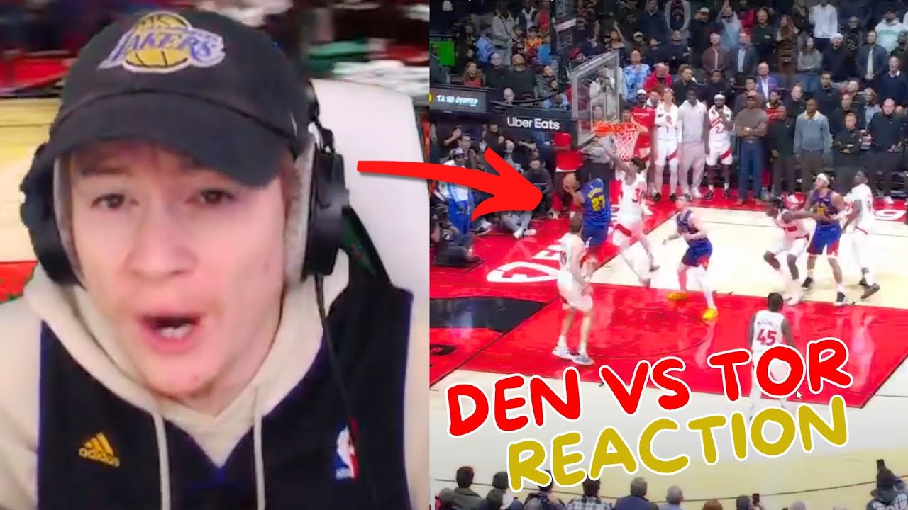 Reacting to Nuggets vs Raptors Regular Season Game!