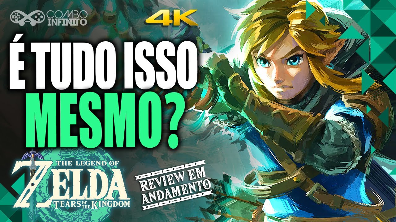 É TUDO ISSO MESMO? Zelda Tears of the Kingdom Review em Andamento! Afinal vale a pena?
