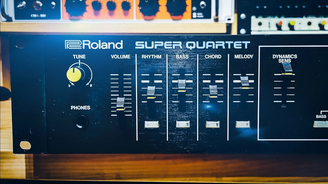 Roland Super Quartet — группа 80-х в коробке!