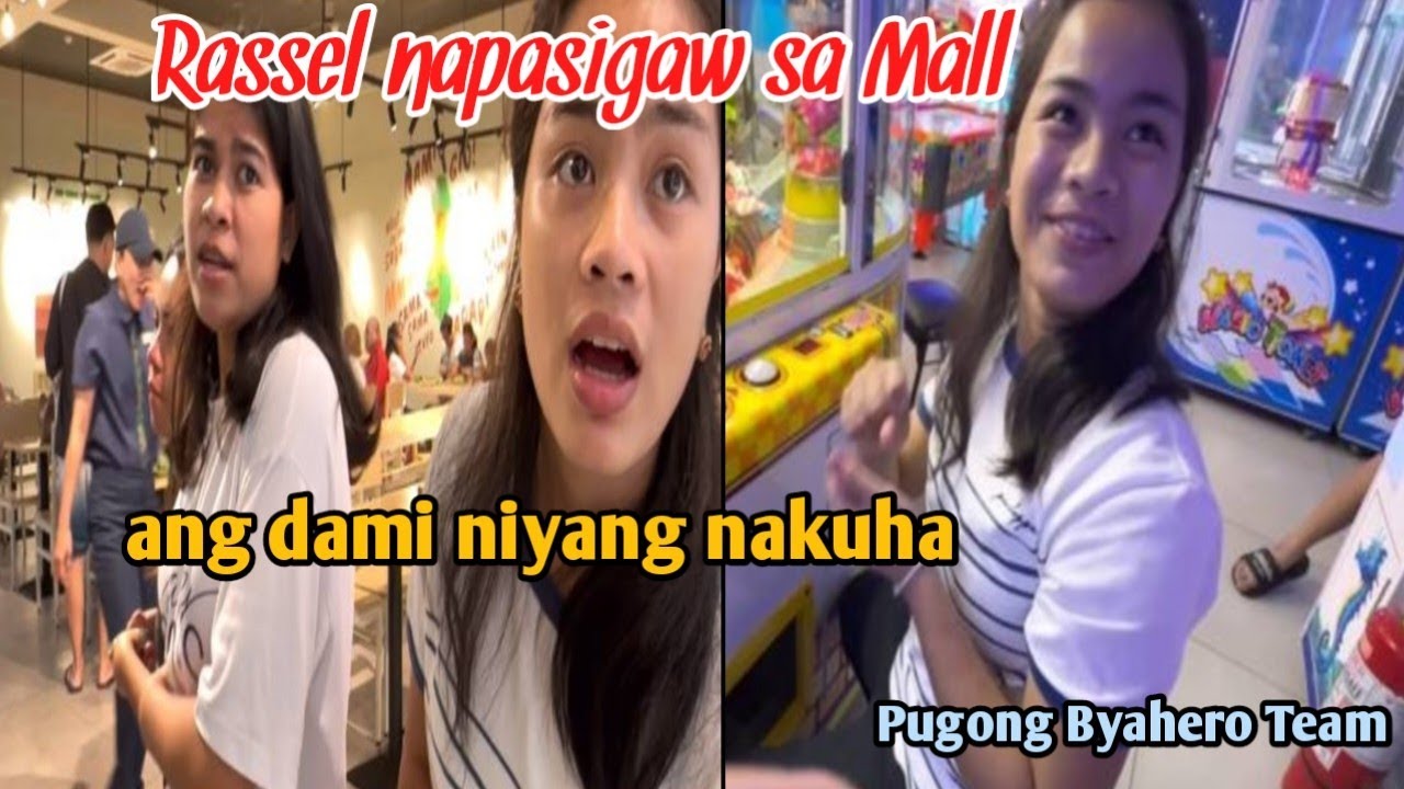 RASSEL TUWANG TUWA SA KANYANG NAKUHA SAPALARUAN SA MALL