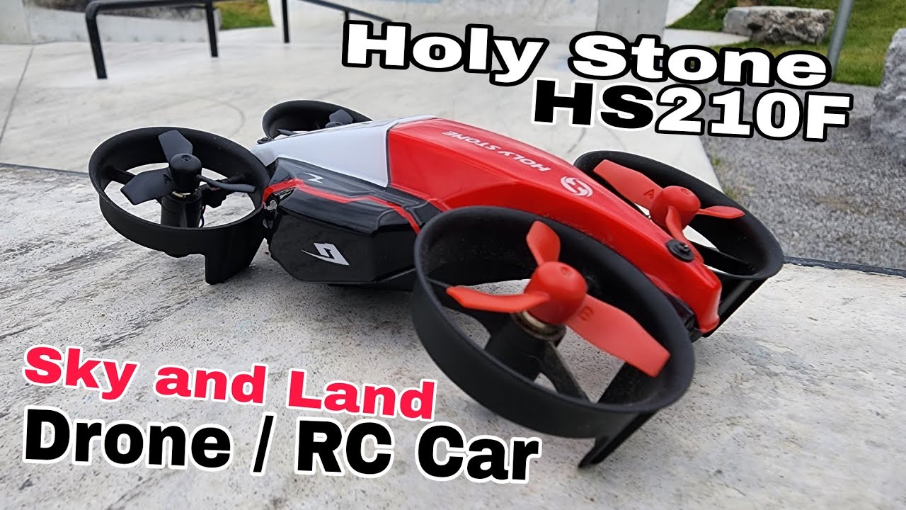 Holy Stone HS210F Mini Drone and RC Car Review (from Amazon)