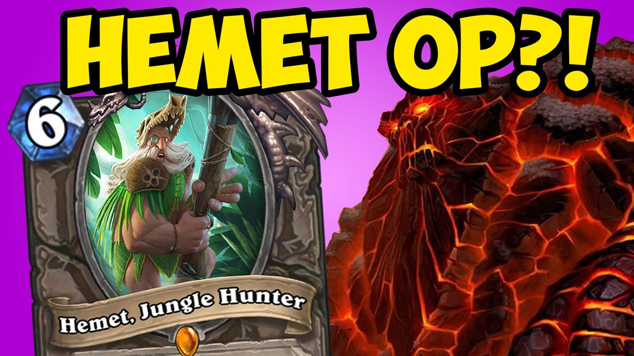 [Hearthstone] BEST UN'GORO COMBO EVER?! Hemet + Holy Wrath + Molten Giants | Journey to Un'Goro