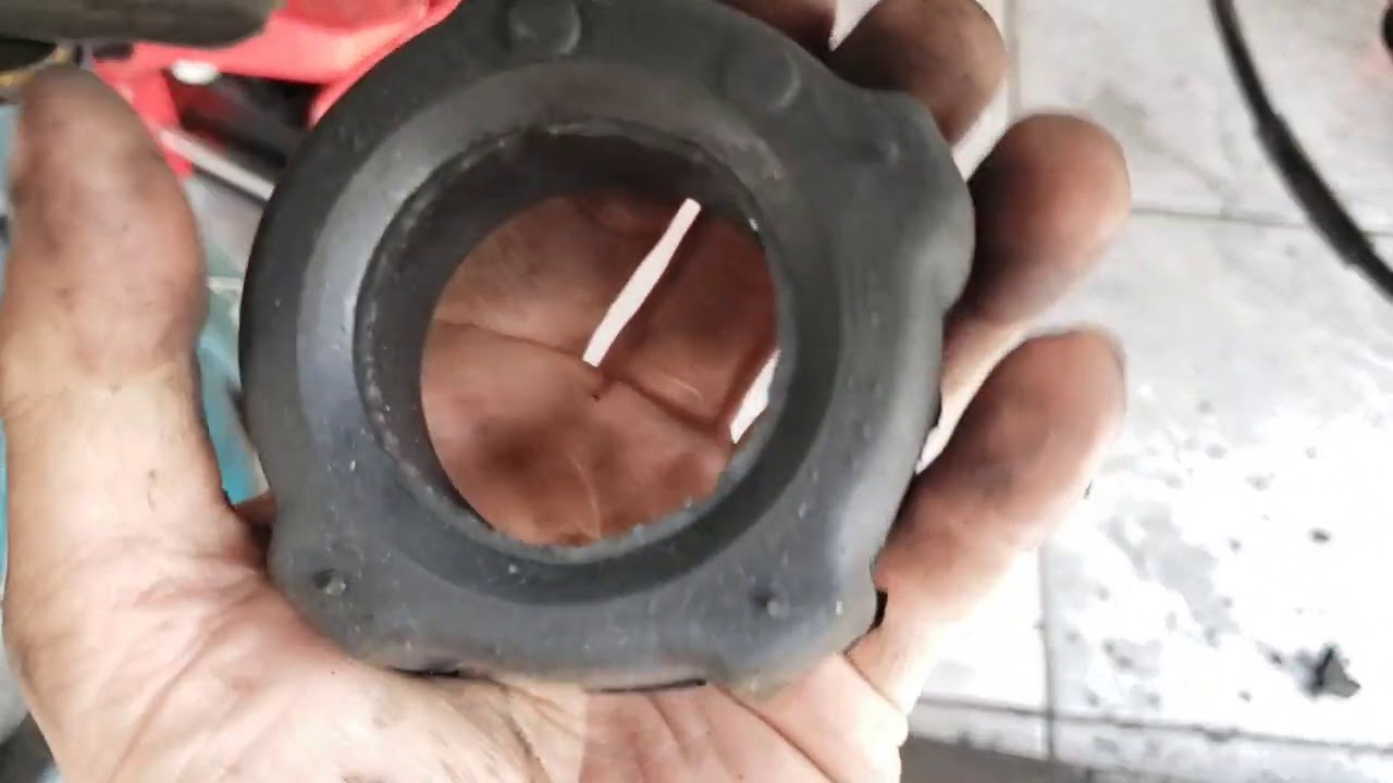 Troca das borrachas do facão do fusca.